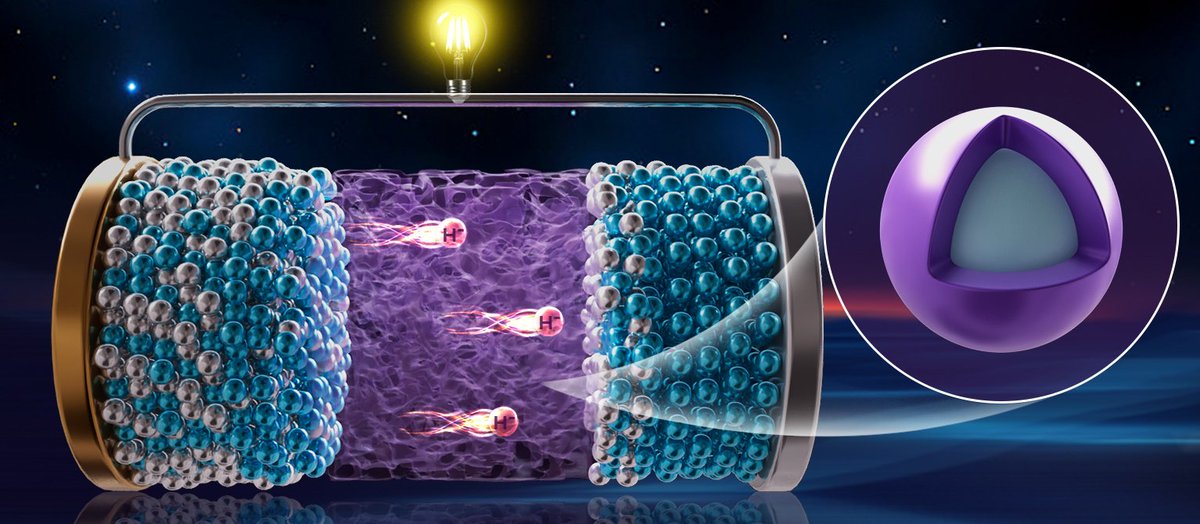 ChinaScience's tweet photo. Chinese scientists have developed the first hydride ion prototype battery, offering a brand new technical route of energy storage and laying a solid foundation for China's green energy development.

The team has invented a new core-shell structured composite hydride that exhibits good hydride ion conduction properties at room temperature, along with excellent thermal and electrochemical stability — making it an ideal electrolyte material and overcoming a key obstacle that had kept hydride ion batteries at the conceptual stage.

This hydride allows them to construct an all-solid-state rechargeable hydride ion battery, with sodium aluminum hydride, a hydrogen storage material, as the positive electrode, and hydrogen-poor cerium dihydride as the negative electrode. The team also built a stacked battery based on this configuration, increasing the voltage to 1.9 volts and lighting up an LED light.

Published in the journal @Nature, the findings prove the feasibility of the hydride ion battery for powering electronic devices and mark its leap from the conceptual stage to experimental verification.