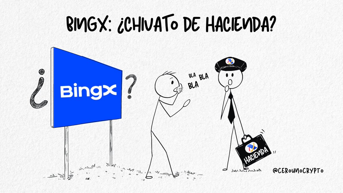 Piensas que BingX es invisible para Hacienda…

...pero, ¿sabes si comparte tus datos?

Te lo cuento. Dentro hilo 🧵👇