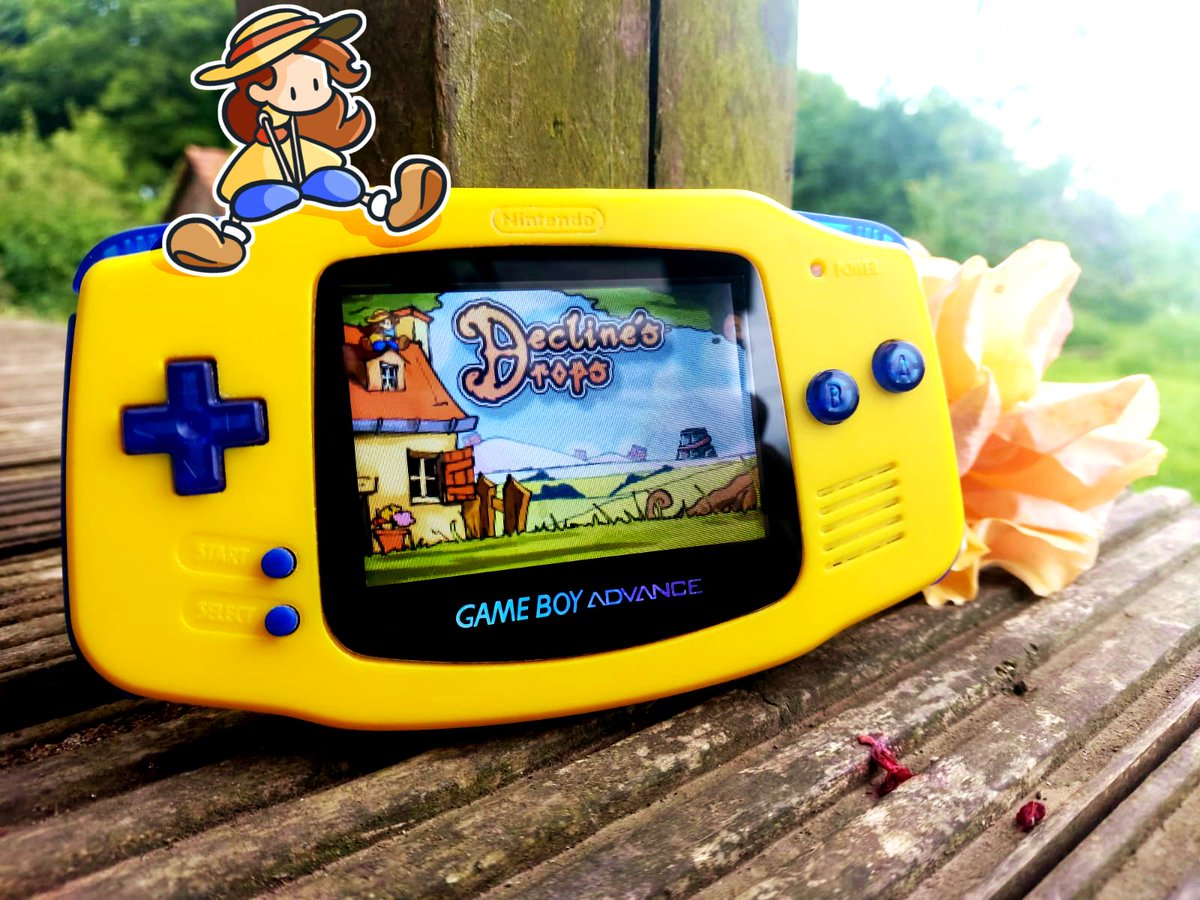 moulinauxbulles's tweet image. I just love my custom GameBoy Advance 💛

(Custom GBA made by @moddingmarius !)