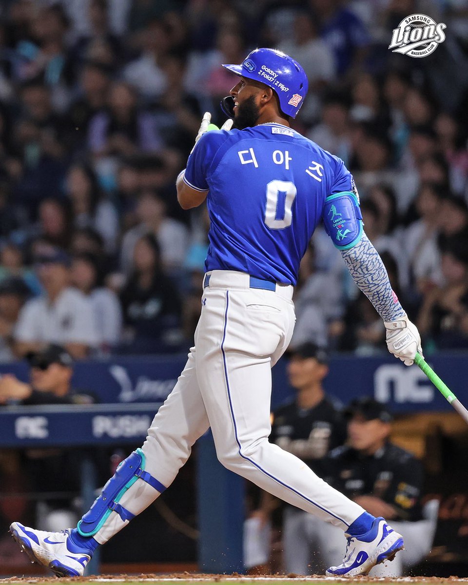 🦁삼성 라이온즈 NO.0 디아즈
외국인선수 단일 시즌 최다 홈런 타이 달성!💙
