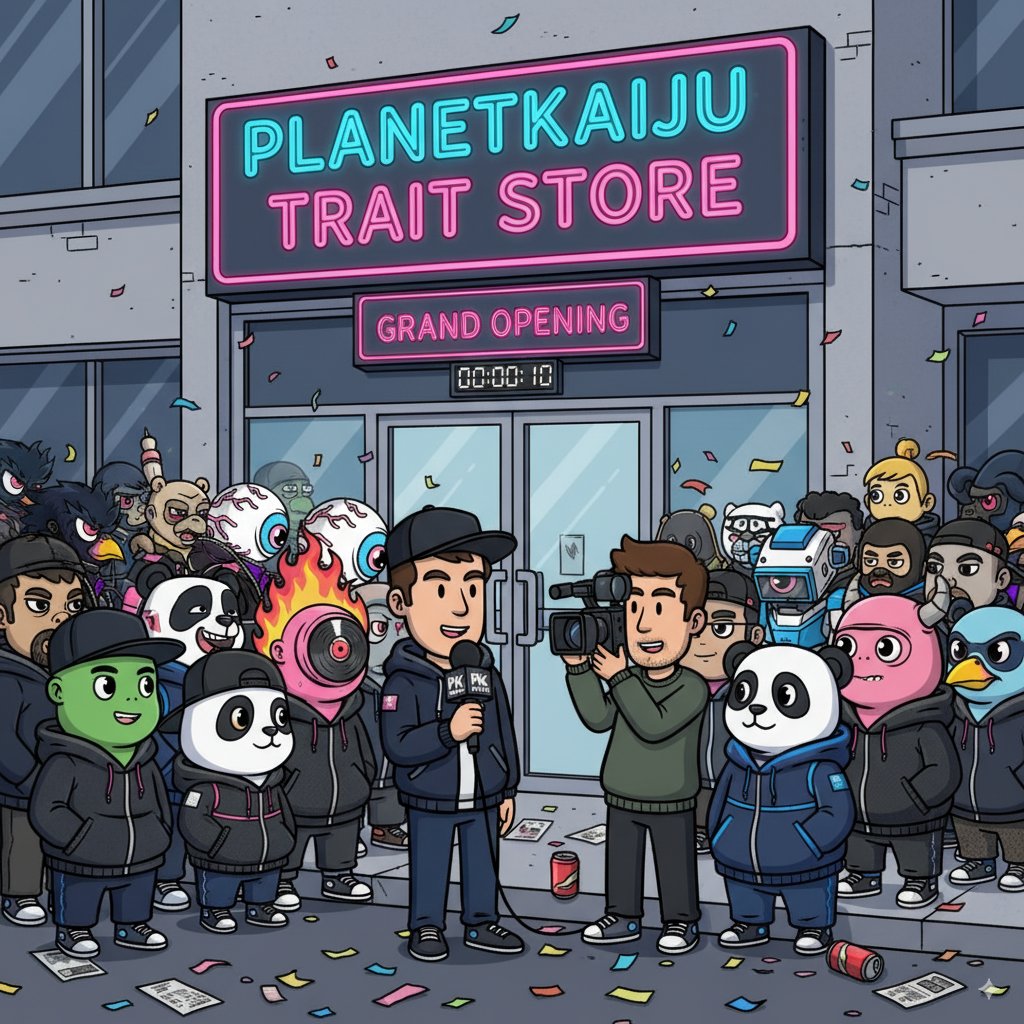 Just like #Pokemon drops the line up and hype has started for the opening of the trait store.
#Traitstore #Art #Collectables #PEPE #Solana