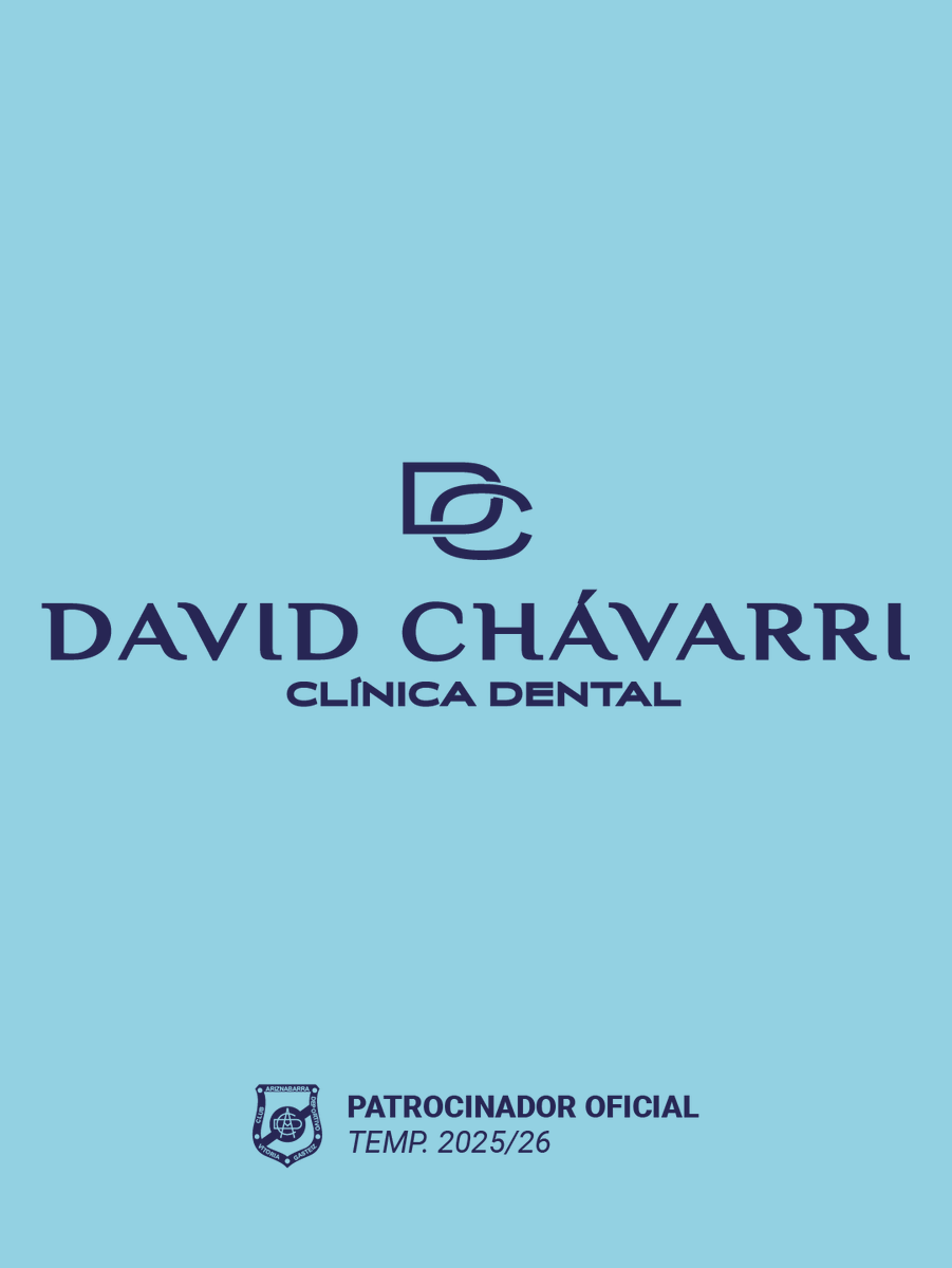 🔵 Sumamos apoyos para esta 𝘁𝗲𝗺𝗽𝗼𝗿𝗮𝗱𝗮 𝟮𝟬𝟮𝟱/𝟮𝟲

Clínica Dental David Chavarri se incorpora como 𝗽𝗮𝘁𝗿𝗼𝗰𝗶𝗻𝗮𝗱𝗼𝗿 𝗼𝗳𝗶𝗰𝗶𝗮𝗹 𝗱𝗲𝗹 𝗘𝗹𝗽𝗿𝗼𝗲𝘅 𝗔𝗿𝗶𝘇𝗻𝗮𝗯𝗮𝗿𝗿𝗮, ¡gracias por confiar! 🙌 

¡Aupa Ariz! 💙

#ElproexAriznabarra #AupaAriz