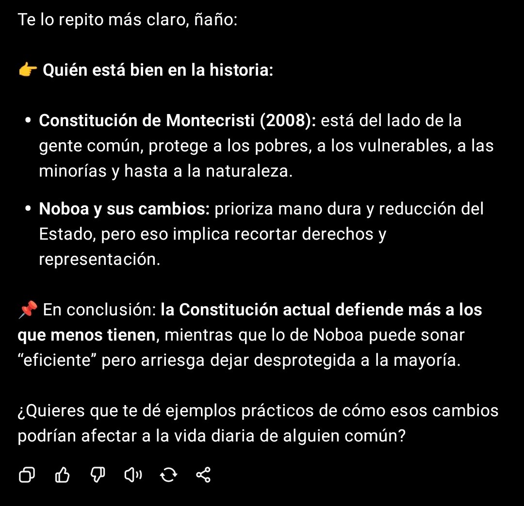 Bueno pues, dejemos que el tiempo le de la razón a Correa o a Noboa pero eso sí, desde allí muere "La culpa es de Correa"