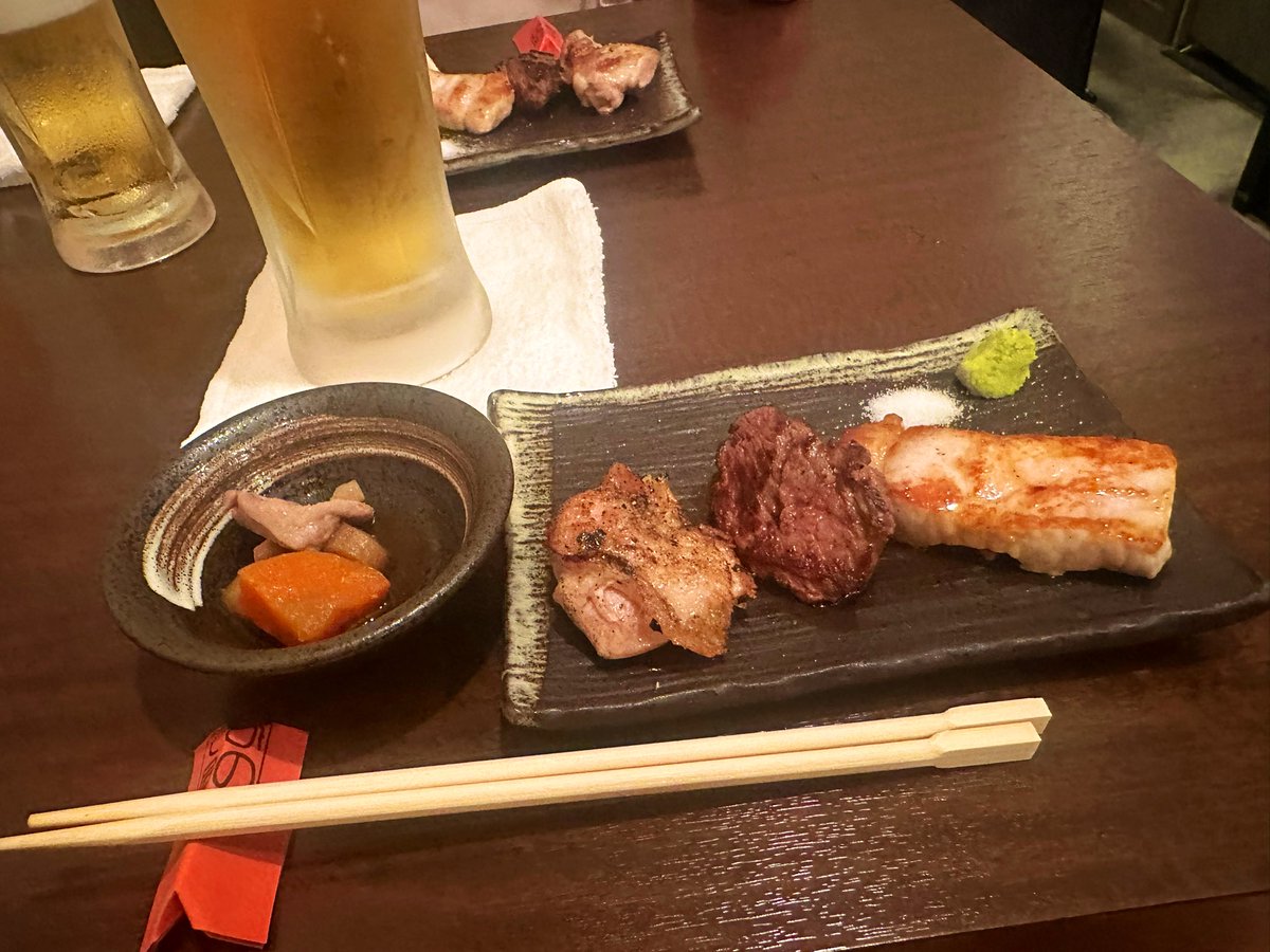 柏の初めてのお店🍻
乾杯セットこれで1080円はやっすい🍺

ななの送迎中に見かけたお店🏮
駅から少し離れてるけど期待しかない😆