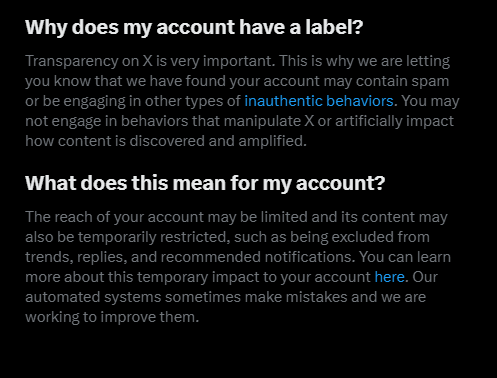 So much for Free Speech Absolutists. The Lunatics on the Left always find their way to control.