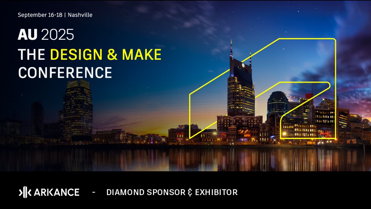 ArkanceCz's tweet image. #AU2025: Nová éra navrhování a výroby s cloudovými AI platformami Autodesk 

Co přinesla konference #Autodesk #University 2025? Zlomový bod ve využívání #AI pro navrhování a další novinky. Reportáž:
arkance.world/cz-cs/zdroje/p…
viz též konference CADfórum 2025: konference.cadforum.cz