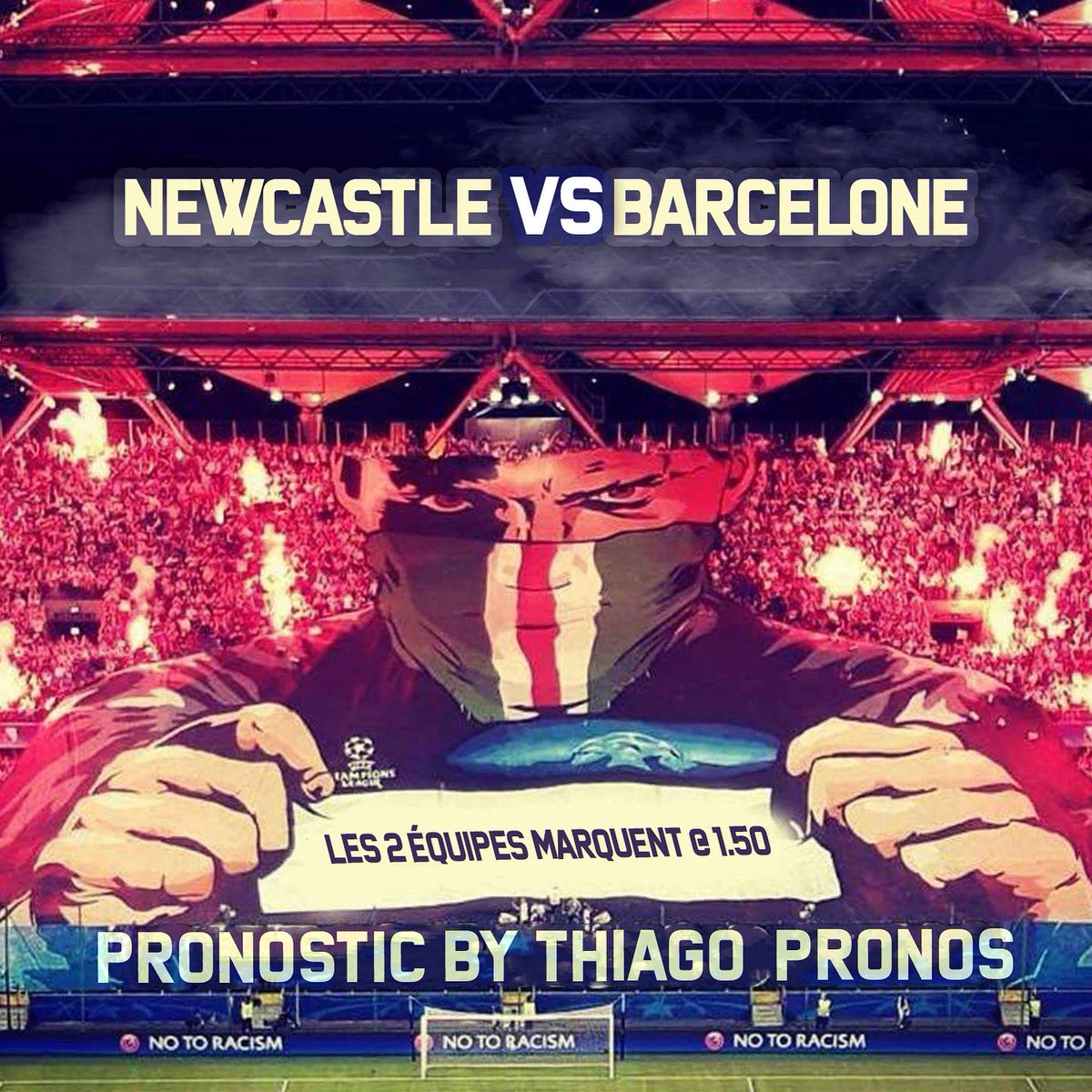 Thiago Pronos 🔞 (@thiagopronos) on Twitter photo Si Barcelone ne marque pas : j’offre 50€ 🔥
Pour participer :
✅ Follow <a href="/thiagopronos/">Thiago Pronos 🔞</a>
✅ RT ce post
✅ Commente avec ton pseudo Wina
#TeamParieur Si Barcelone ne marque pas : j’offre 50€ 🔥
Pour participer :
✅ Follow <a href="/thiagopronos/">Thiago Pronos 🔞</a>
✅ RT ce post
✅ Commente avec ton pseudo Wina
#TeamParieur