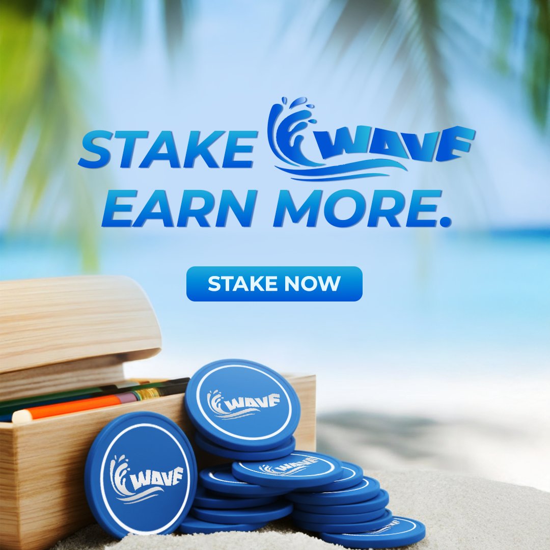 💎 Turn WAVE into passive income.

By staking LP tokens in WAVE Farms via W Swap, you:

🔹 Earn ongoing rewards in WAVE
🔹 Boost your farming returns with multipliers
🔹 Help build liquidity—and support W Chain’s growth and long-term sustainability

It’s not just staking. It’s