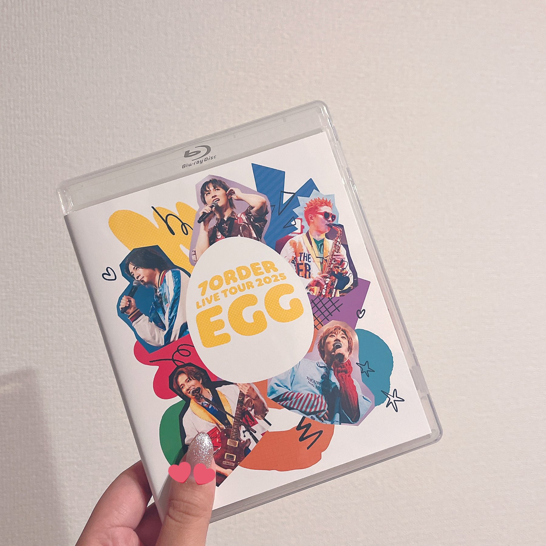 ミュージシャン 7ORDER LIVE TOUR 2025 EGG BluRay 7ORDER LIVE Blu-ray EGG ミュージシャン 7ORDER LIVE TOUR 2025 EGG