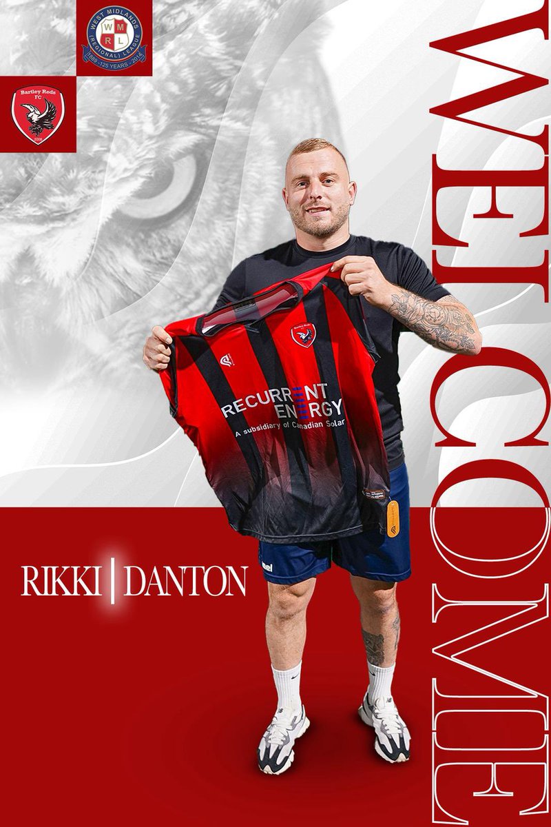 🔴 New Signing Alert 📝

Rikki Danton joins the Reds!

We’re thrilled to welcome Rikki. This is a major signing that underlines our intent for the season ahead.

Rikki brings leadership, composure, and quality to an already strong backline.

Welcome to the Reds, Rikki! ❤️🖤