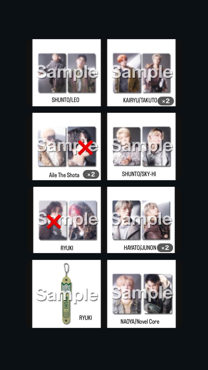 BF_0103's tweet image. BMSG FES&apos;25 オンラインくじ 交換

【譲】  画像のもの  

【求】SOTA&amp;gt;RUI&amp;gt;EIKI

郵送でのお取引希望です📮✨
ファンミ11/2夜公演居ます❣️
お気軽にお声かけください𓈒 𓏸𓈒𓂂𓂃♡

 #BMSGオンラインくじ #BMSG交換  #BMSG譲 #BMSG求 #BEFIRST  #MAZZEL  #SOTA  #RUI  #EIKI