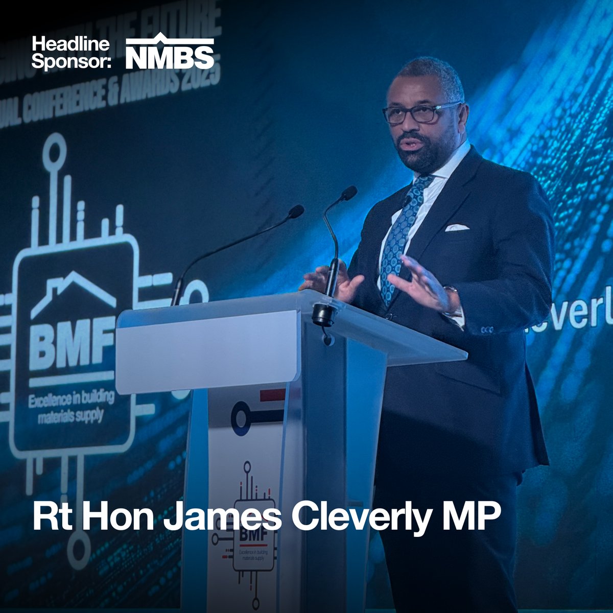 We were delighted to welcome the Rt Hon James Cleverly MP, who spoke about issues of the moment and the longer term to delegates.

Headline Sponsor: <a href="/NationalMerch/">NMBS</a> 

#BMFConference #EngagingWithTheFuture