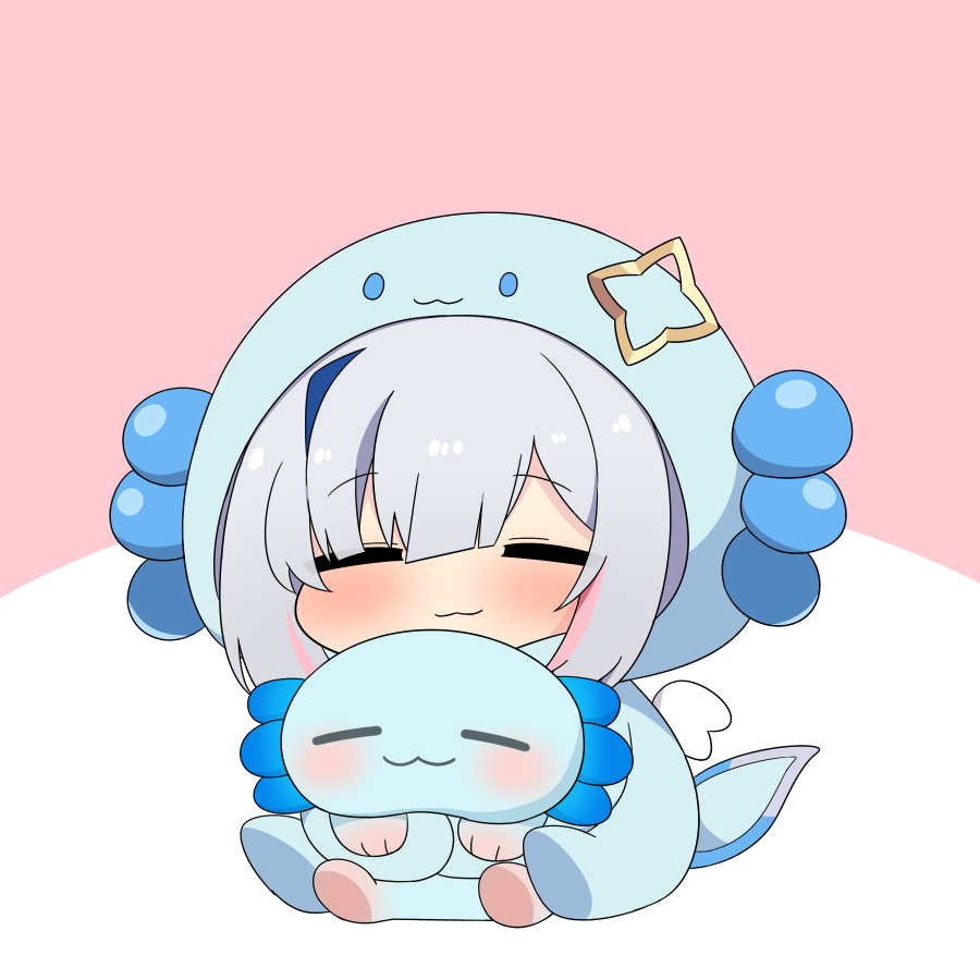 天音かなた 「うぱ #かなたーと」|トゥーミのイラスト