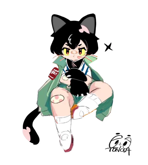 こちらがキャラデザ完成までの過程です 初期もかわいい #リルレオ