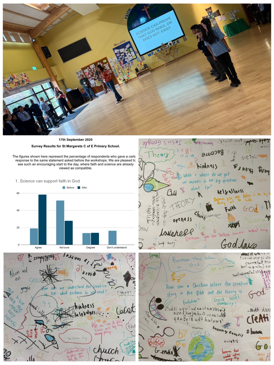 stmargaretsoldh's tweet photo. Two excellent enrichment opportunities this week as part of our ongoing commitment to our #Religious #education #curriculum. Durban class visited @ManCathedral and our year six pupils enjoyed a visit from the God and the Big Bang Team. #APlacetoBECOME https://t.co/cmS4YlhVOb