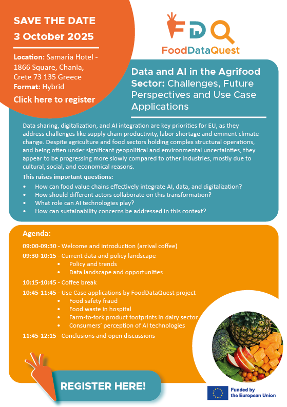 FoodDataQuest Project EU tweet media