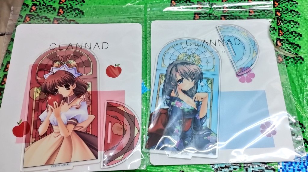 CLANNAD コラボカフェ 缶バッジ 中国 限定 メタルピンバッチ付