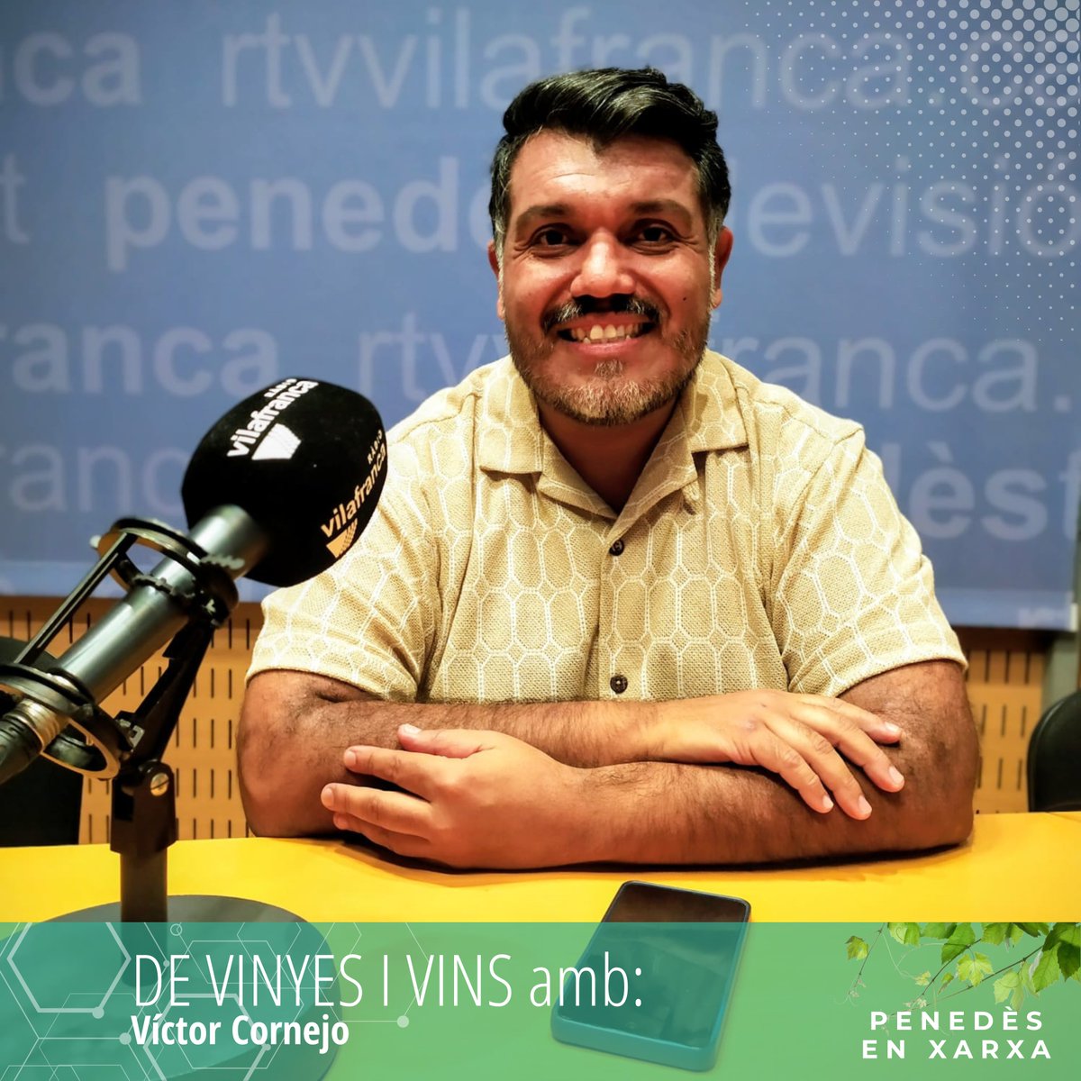 🍷 Avui, hem recuperat el DE VINYES I VINS, que comanda <a href="/vcornejo/">Víctor Cornejo Ramírez</a> i que avui hem dedicat a l'enoturisme al voltant de la verema i a collir raïm.
NO US EL PERDEU!

⏯️ Teniu disponibles tots els nostres continguts a: rtvvilafranca.cat/programa/pened…