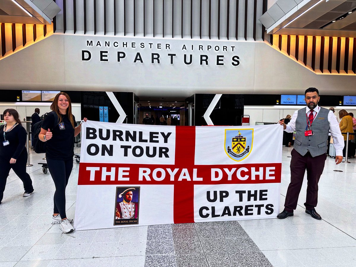 Kansas here we come ✈️ 

Thanks so much to everyone’s well wishes and messages, really means a lot!

Looking forward to see what Kansas City has to offer and taking over McKadden’s bar with all our Burnley memorabilia 🇺🇸 

Big game Saturday, we are open at 11am here!

#UTC