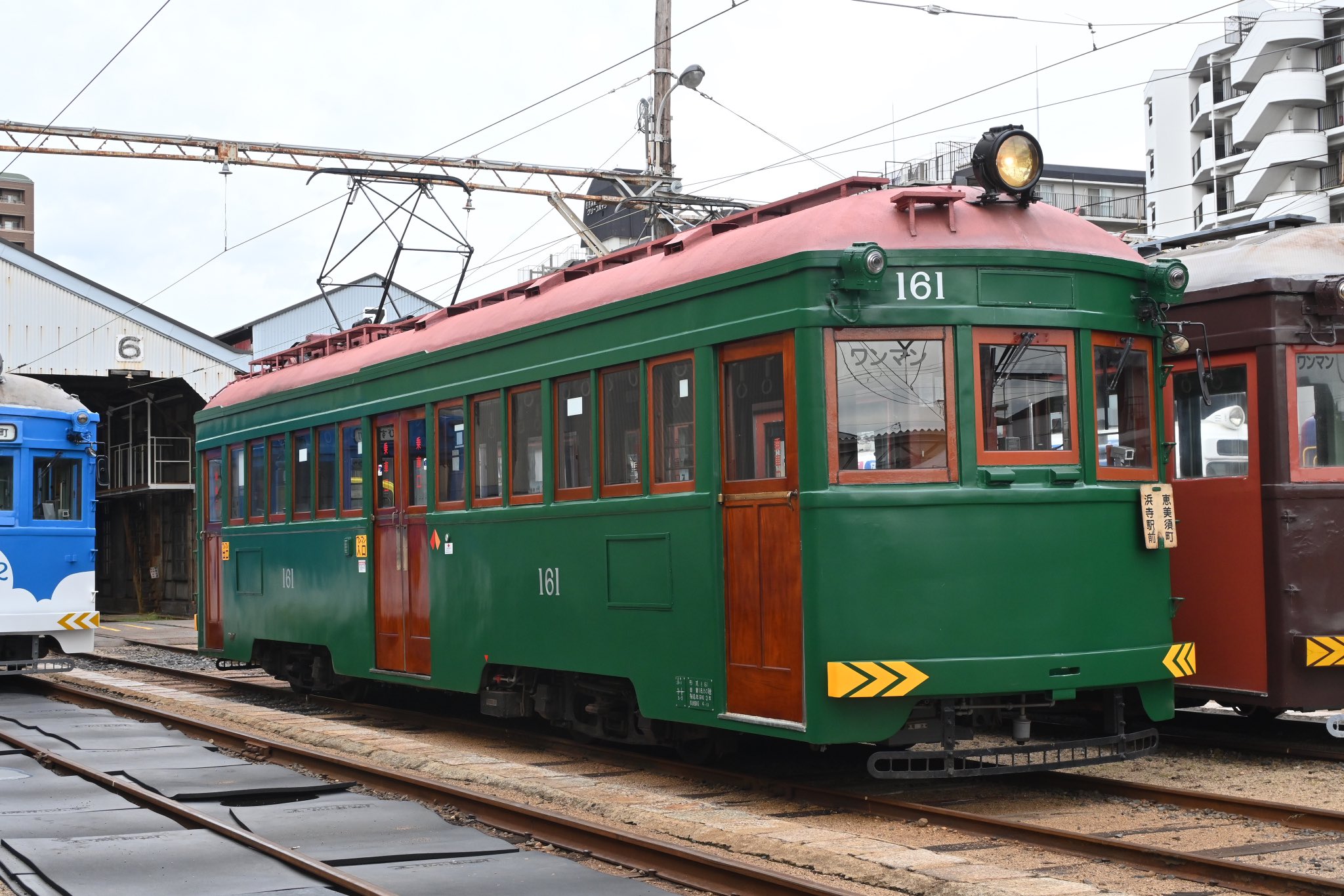 鉄道部品 阪堺電車 ドア横看板 ワンマン出口 鉄道部品 阪堺電車 ドア横看板 ワンマン出口 2021.11.09〜11 阪堺