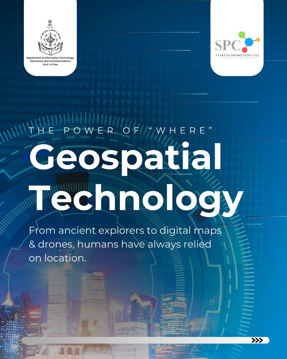 Startup_Goa's tweet image. Maps have evolved, and so has innovation🗺️📍

#GeospatialTech #InnovationInGoa #BuildInGoa #EmpoweredInGoa