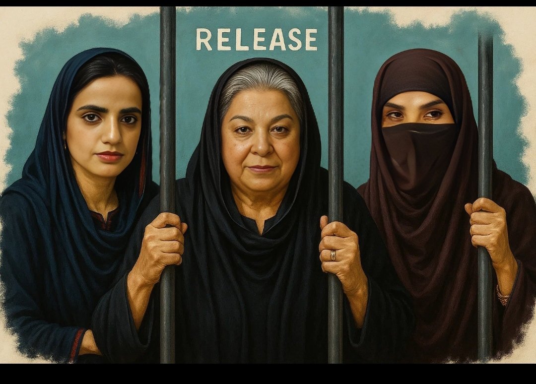 خواتین کے ساتھ لڑنا بند کرو اور ان کو رہا کرو