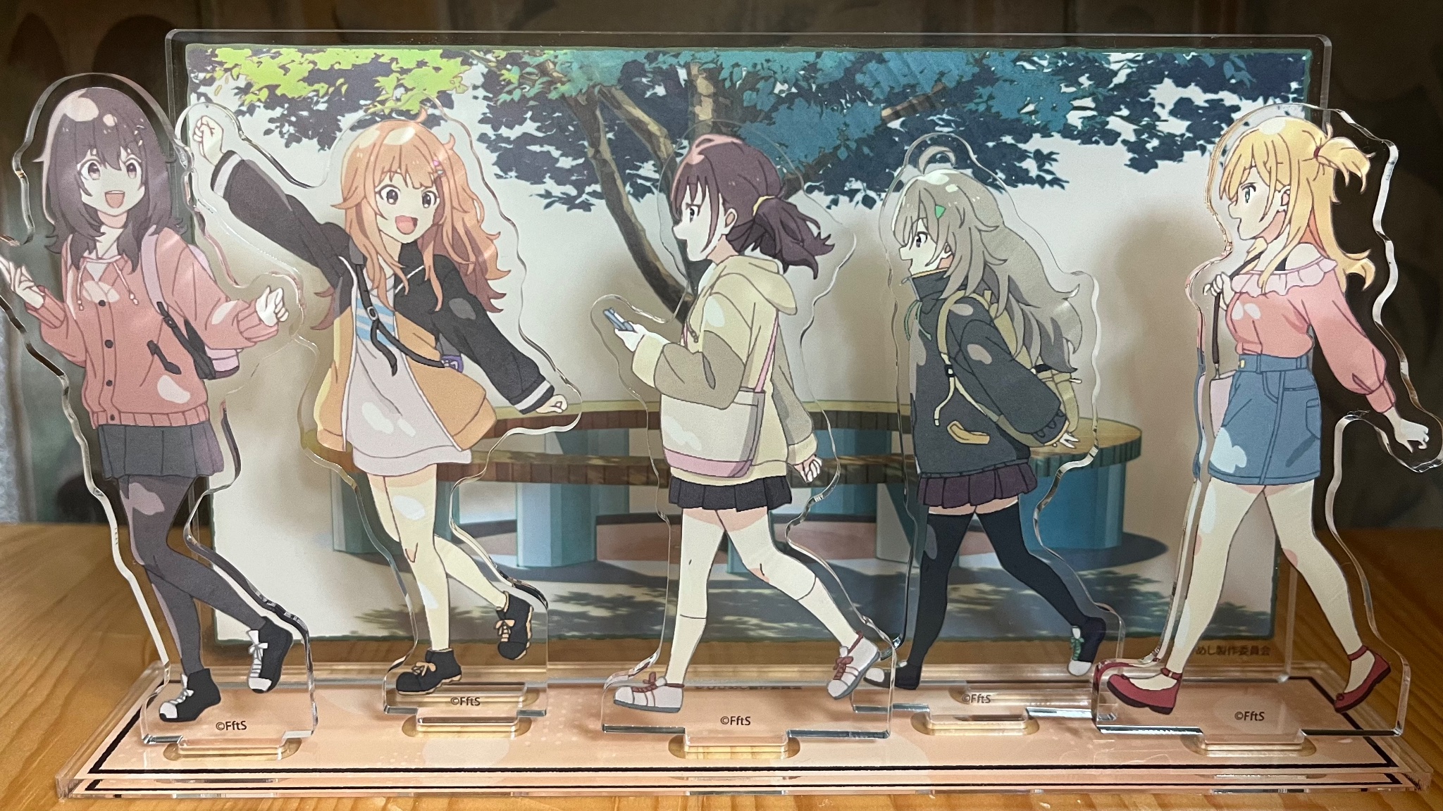 日々は過ぎれど飯うまし　　ひびめし　EDカットアクリルジオラマ 日々は過ぎれど飯うまし ひびめし EDカットアクリルジオラマ 欠