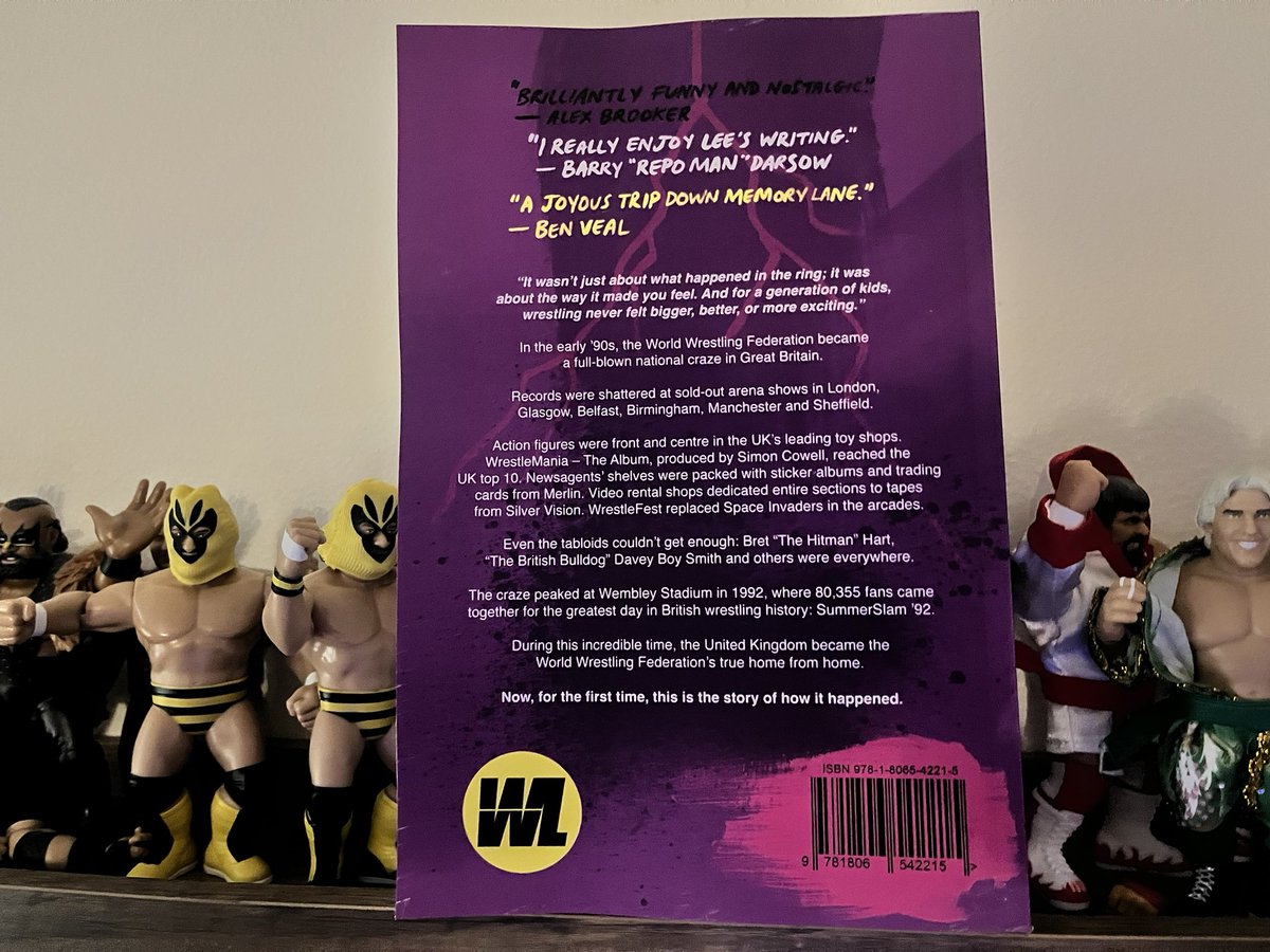 Can’t wait to tuck into the Rampage book and learn all about the UK wrestling boom!

Just need to learn how to read first

rampagebook.myshopify.com to buy yours, it’s a thick old book!

<a href="/LeeHerbertWords/">Lee Herbert</a>