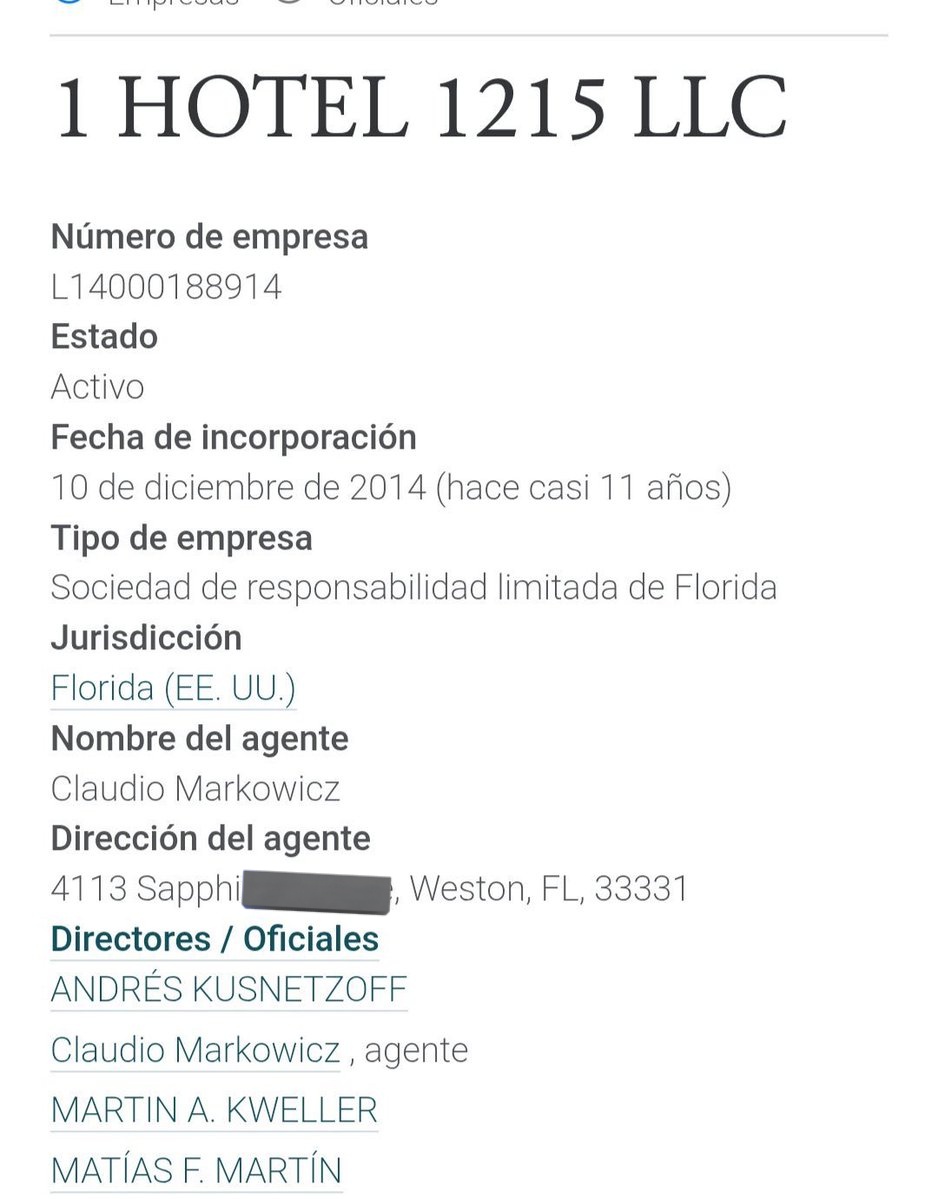 Sabías que el kirchnerista pautero Andy Kusnetzoff tiene un hotel de 5 estrellas en Miami?
En Argentina es massista, anticapitalista y vive de la pauta oficial.

El KUKA Matias Martin y Martin Kweller también.

1hotelandhomesrealty.com/1-hotel-and-ho…