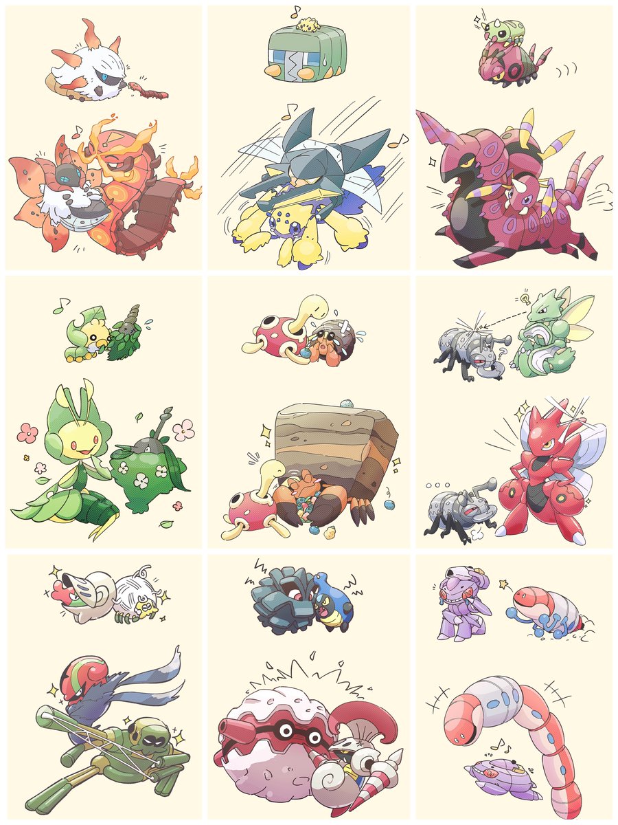 村瀬 (@muraselelait) on Twitter photo BW15周年おめでとうございます🎉
お祝いの再掲!イッシュの虫ポケみんな好き BW15周年おめでとうございます🎉
お祝いの再掲!イッシュの虫ポケみんな好き