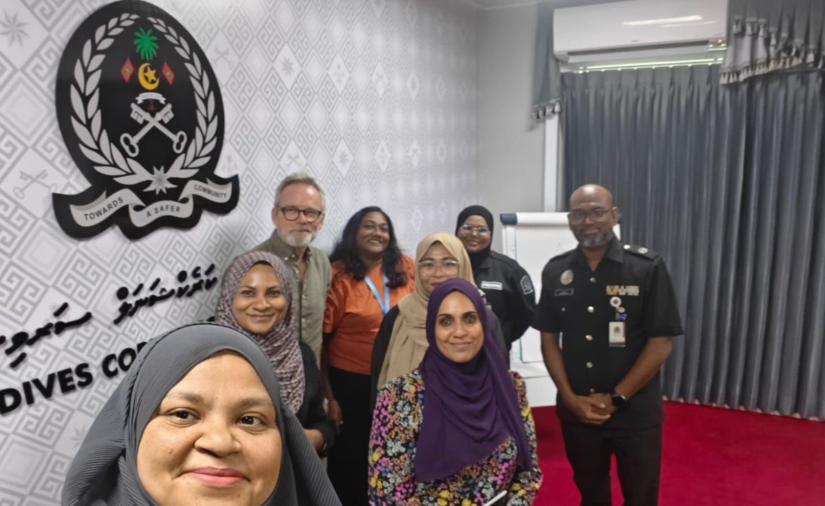 <a href="/UNODC_MCP/">UNODC Global Maritime Crime Programme</a> mentored 12 <a href="/CorrectionsMv/">Maldives Correctional Service</a>🇲🇻 practitioners on 
✅rehabilitation &amp; reintegration
✅ community engagement 
✅Core correctional practices
✅staying motivated while inspiring inmates toward a better future
Supported by <a href="/JapaninMaldives/">Embassy of Japan in Maldives</a> 🇯🇵 #PrisonReform #PrisonersMatter