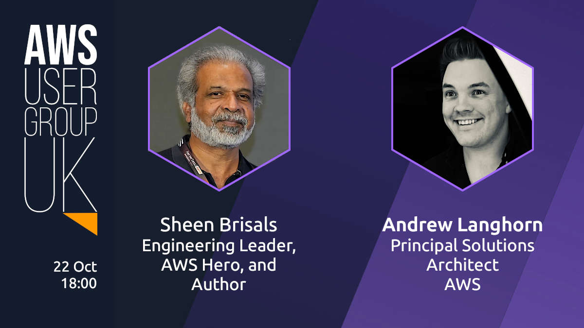 AWSUserGroupUK's tweet photo. Join us Wed, 22 Oct @ 6pm in London for 2 great #AWS talks.
🎤 @sheenbrisals - Advanced #EventDriven Patterns with Amazon #EventBridge
🎤 Andrew Langhorn - A Hitchhiker’s Guide to #Nitro
https://t.co/CXcIAto8qf
#AWSCommunity #AWSCloud https://t.co/Bd7ZI2DqhK