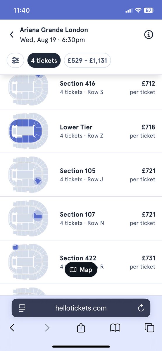 millie_burts's tweet photo. Ariana grande resellers taking the piss but i’m an accused bot for selecting more than one ticket @AXS_UK @TicketmasterUK sort it out! How do you let this happen whilst blocking out actual people and fans! https://t.co/EH8Ek95dqe