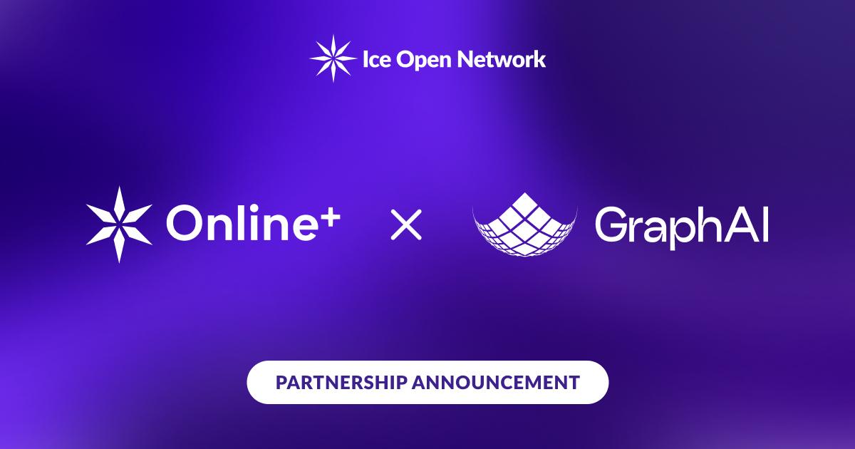 ice_blockchain's tweet image. 🤝 We’re excited to welcome @GraphAIOfficial to the Online+ and Ice Open Network ecosystem.
GraphAI is building the first MCP-based, GraphRAG-powered AI data layer, transforming raw blockchain activity into real-time intelligence for AI agents, DeFAI apps, and RWA insights. By…