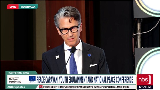 TusiimeSheila's tweet photo. The Media must maintain high standards of responsibility, integrity and accountability to avoid sensationalism which may fan violence. - @JanSadek
#Tuongea #LetsTalkPeace #NBSUpdates https://t.co/imBlui5WqJ