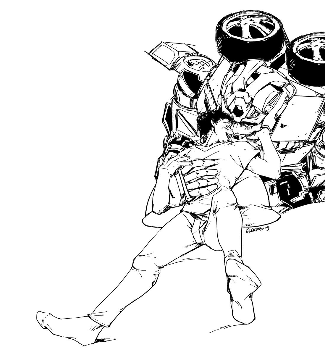 hug hug♥
#Transformers 
#miroah