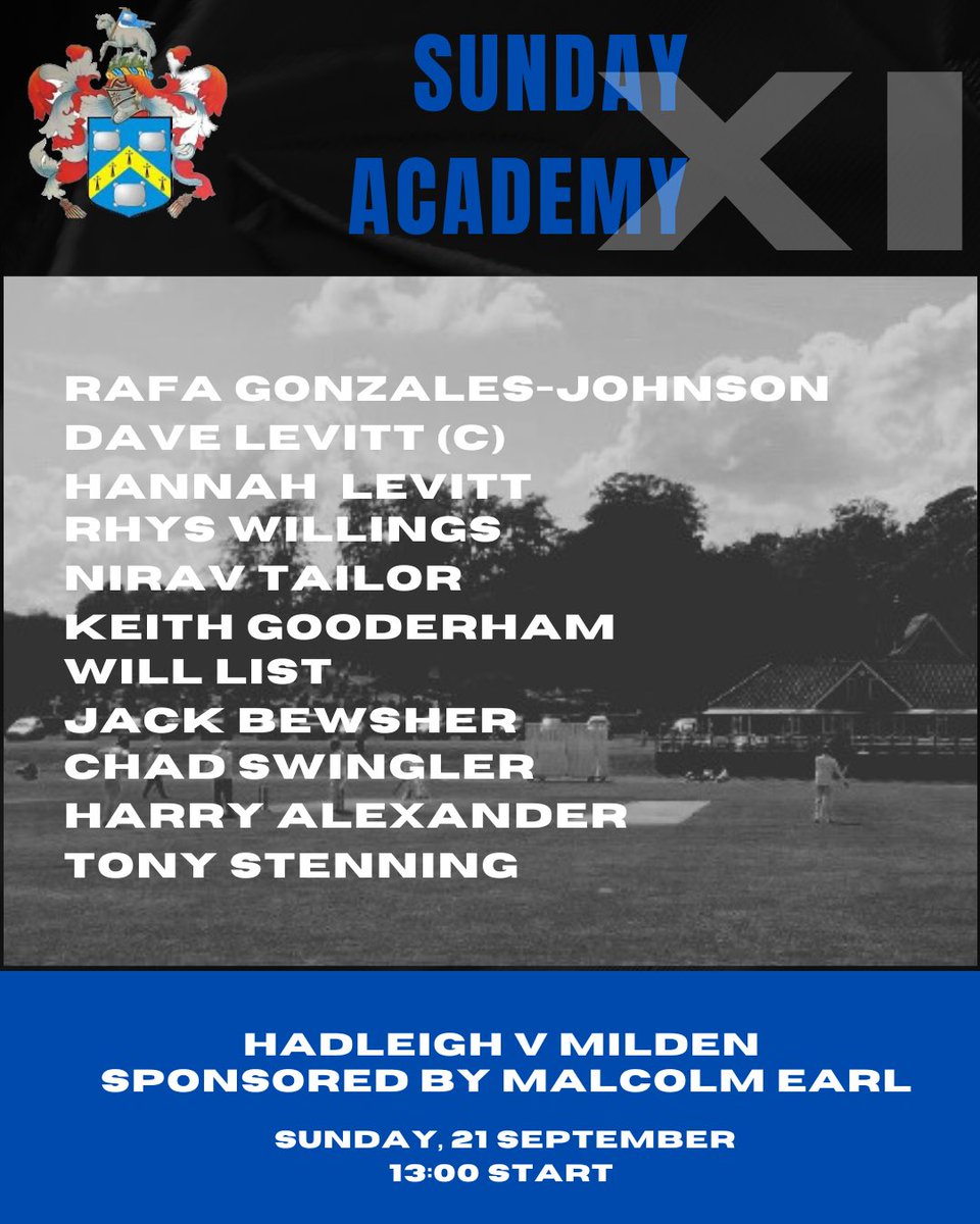 Hadleigh Cricket Club - Suffolk tweet media