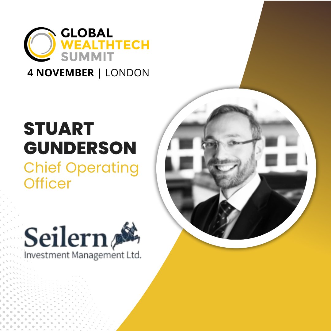 Fintech_Global's tweet image. 📢 Our latest speaker taking the stage at the Global WealthTech Summit – Stuart Gunderson, Chief Operating Officer at Seilern Investment Management 📢

Register to hear from the industry leaders shaping the #WealthTech landscape of tomorrow - GlobalWealthTechSummit.com

#GWTS25