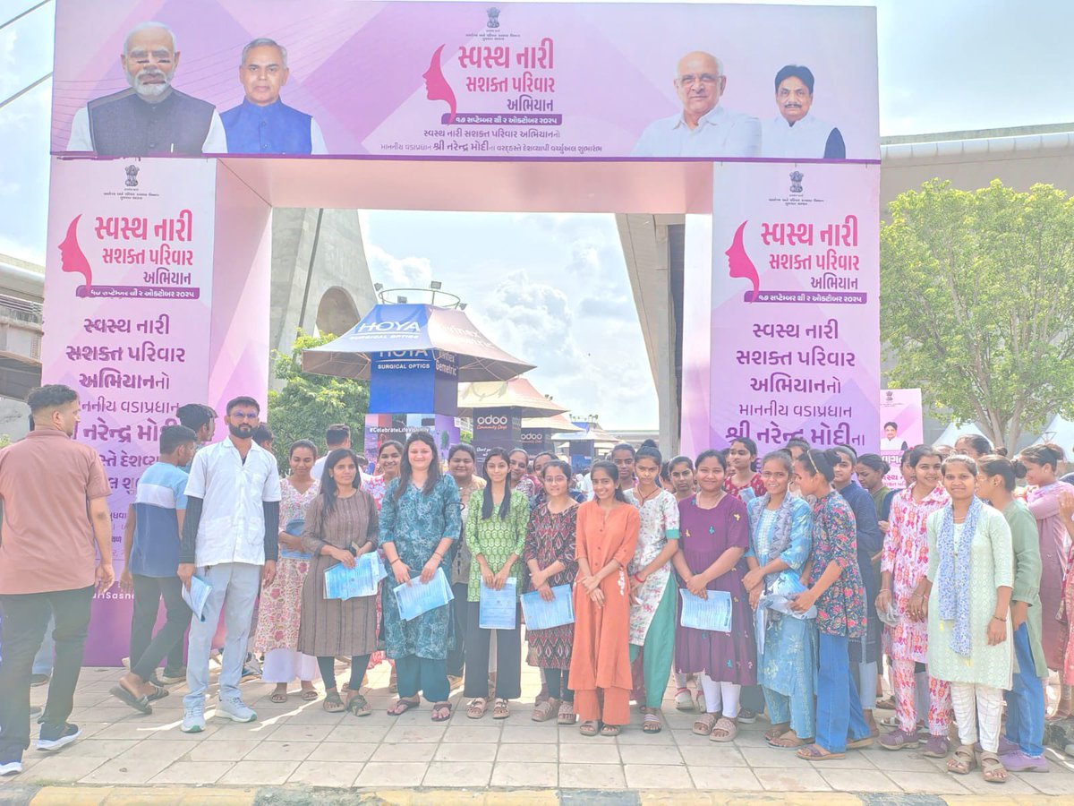 Our joint FDCA &amp; FSSAI program under #SwasthNariSashaktParivar  Abhiyaan was conducted on 17th Sept at Mahatma Mandir, Gandhinagar with great participation. From nutrition awareness to food safety demos and IEC distribution,every activity was carried out with impact. <a href="/fssaiindia/">FSSAI</a>