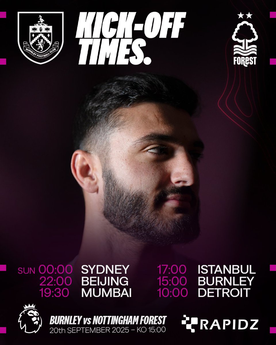 Burnley FC tweet media