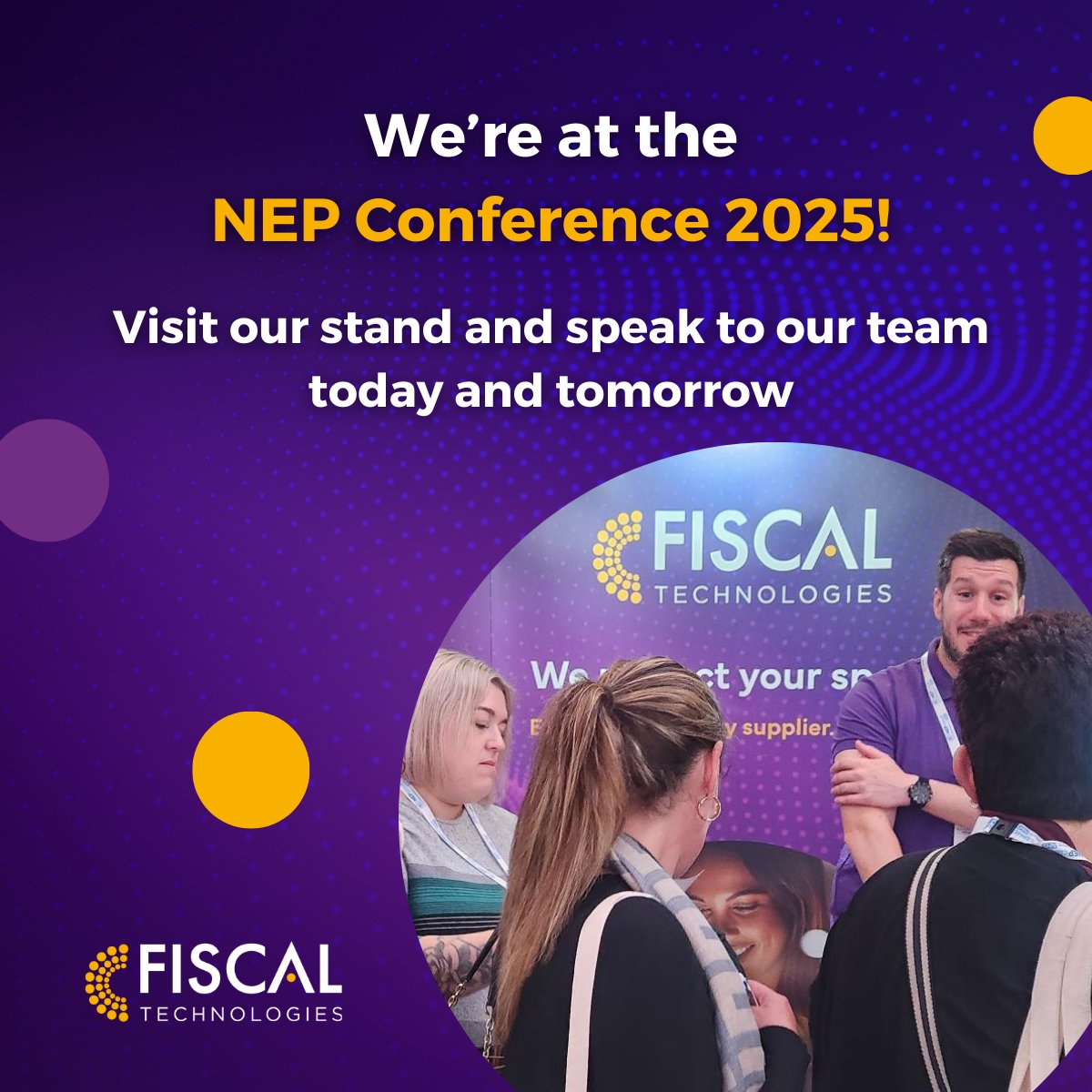 FISCALTec's tweet image. We&apos;re here at the NEP Conference 2025!
We can&apos;t wait to welcome more of you to our stand, where we&apos;ll be talking about all things risk prevention, payment accuracy, and supplier cleansing. 

Learn more about the NEP Conference: eu1.hubs.ly/H0n94nr0
#NEPConference2025