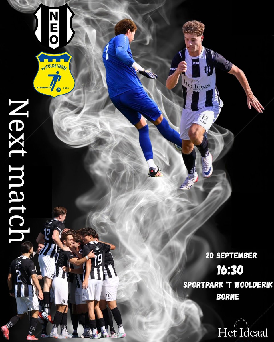 De voorbeschouwing van NEO vs <a href="/OldeVeste/">💛💙vv d' Olde Veste '54💙💛</a> staat hier te lezen shorturl.at/JxFi4