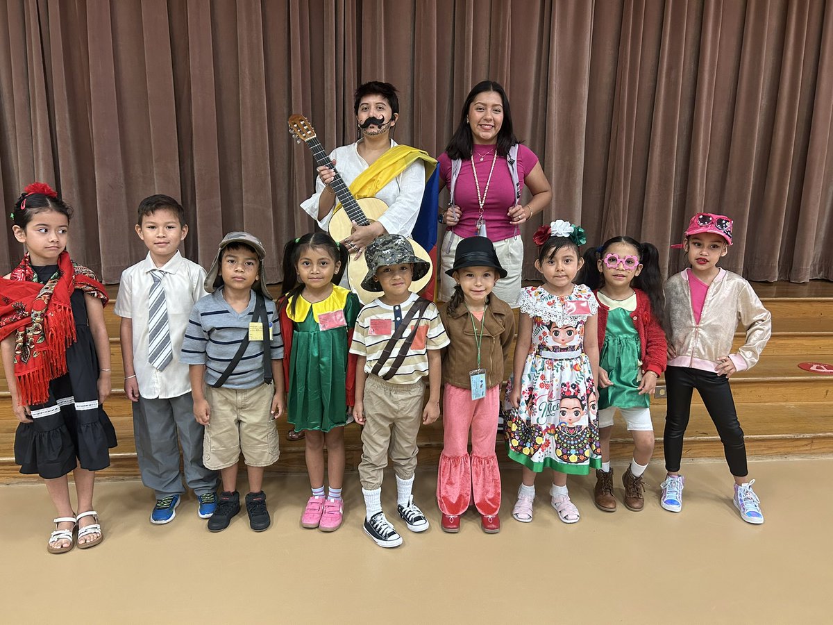 Day 3 of Hispanic Heritage Month dress-up week ✨ Students and staff channeled their favorite Hispanic celebrities, celebrating culture, talent, and pride! 🌟 #HispanicHeritageMonth #SchoolSpirit <a href="/O_L_Mayers/">Dr. Onica L. Mayers</a> <a href="/Silva_LTW/">@SilvaLeadsTheWay</a> <a href="/alghuizar/">Mrs. Huizar</a> <a href="/AliefISD/">Alief ISD</a> #SomosAlief