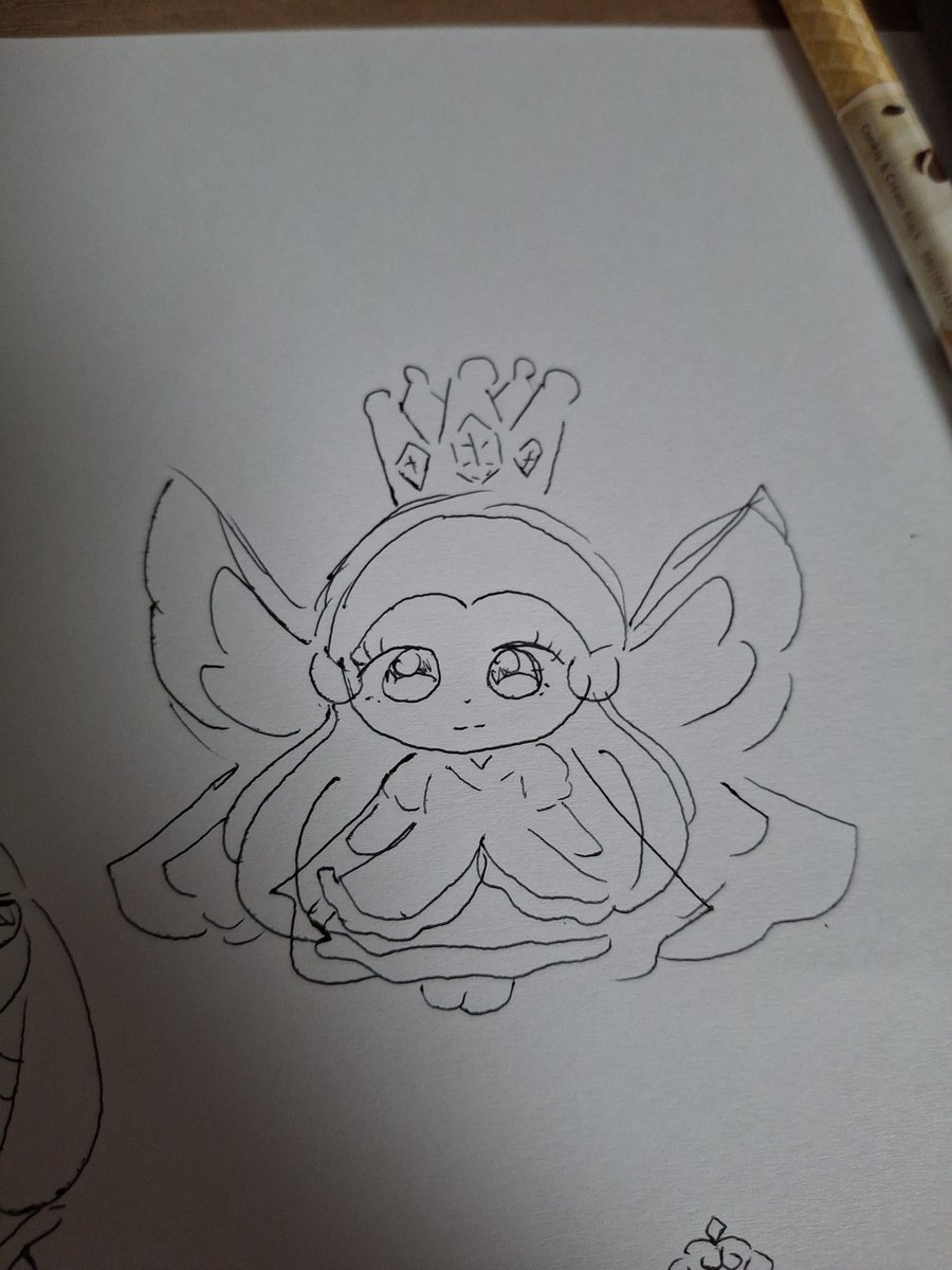 다이아나핑 그려봄 정확하진 않음