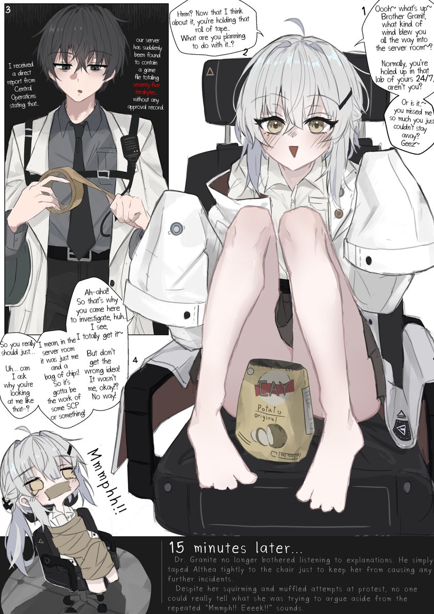 Qliphoth14_Lib's tweet image. How. Big. Was. That. File?! 💢💢