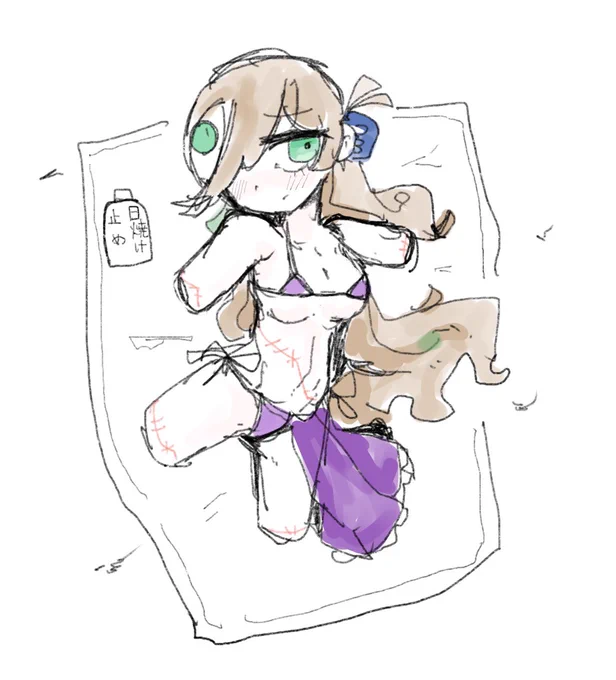 水着欠損とケモ 
