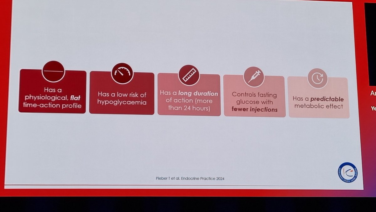 noeliafbrufal's tweet image. Dr Andrej Janez en #EASD2025 "Yes, we need New inyectable insulin" 
#icodec
#diabetes