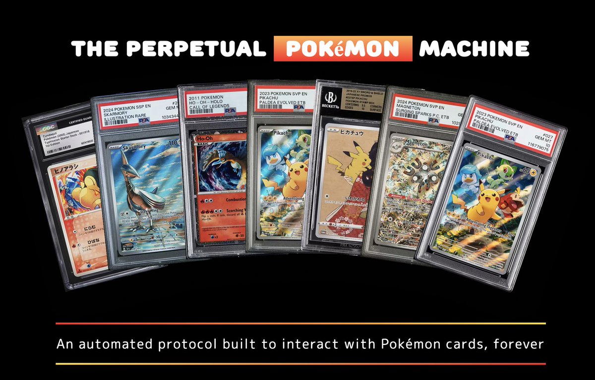 CardsStrategy's tweet image. First #Strategy on #Solana - The Perpetual #Pokemon Cards Machine

CardsStrategy is an automated protocol for buying and selling Pokemon cards by @Collector_Crypt 

It promotes the #RWA trend for Pokemon Cards and also generates profits to buy back and burn tokens permanently.
