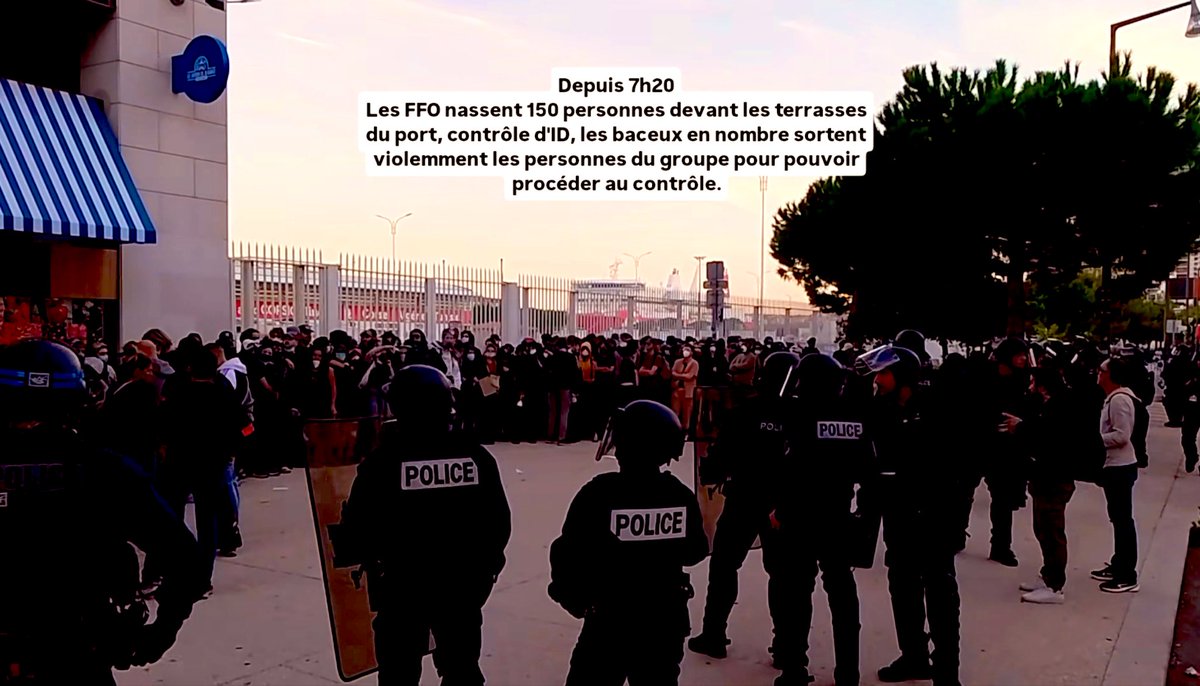 Soutien aux camarades nassé par depuis une heure ! #18septembre2025