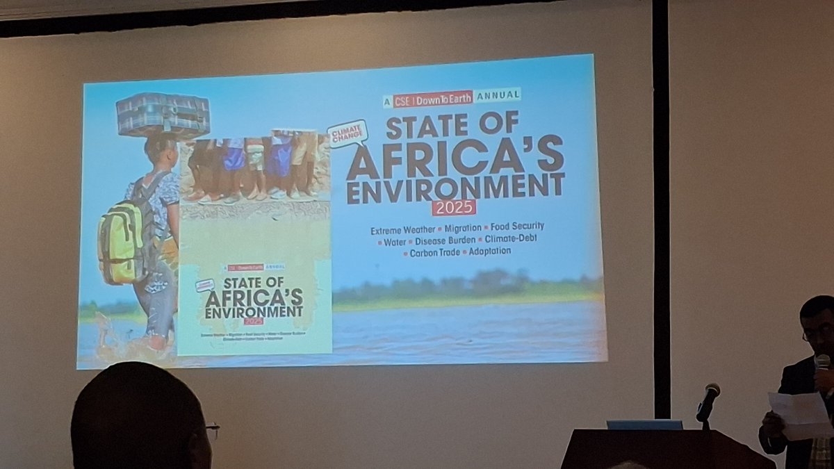 It is impossible to ignore effects of climate change on food security, nutrition, environmental degradation, water quality and water access and for the next two days the deliberation on State of Africa’s Environment by will be enlightening.